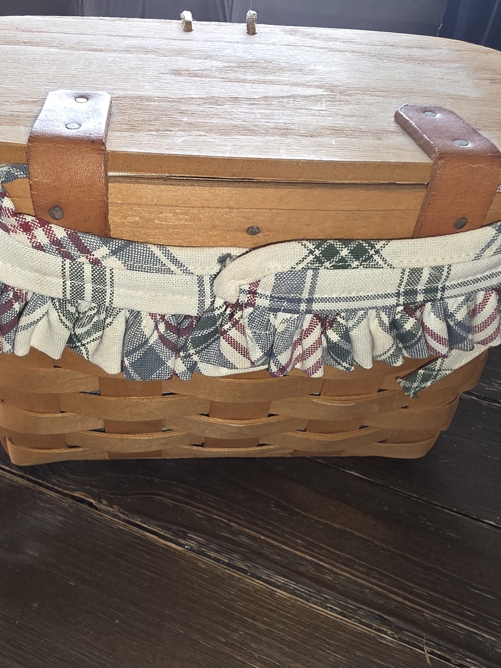 Longaberger Small Purse Fabric Liner Included - Picture 7 of 8